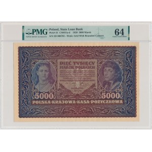 5,000 mkp 1920 - II Serja D