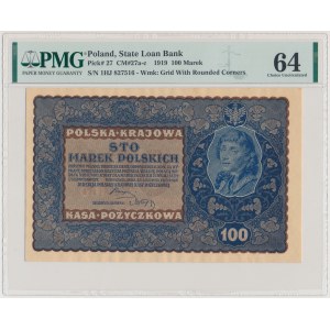 100 mkp 1919 August - IH Serja J