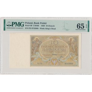 10 zlotych 1929 - Ser.FD.