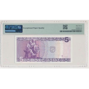 Lithuania, 5 Litai 1993 - GAA 0000046 - low two-digit number