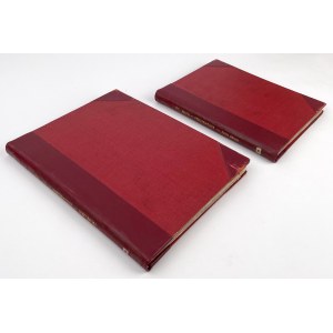 Coins of old Poland 1845, I. Zagorski - original - texts and plates bound separately, with notes