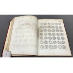 Coins of old Poland 1845, I. Zagorski - original - texts and plates bound separately, with notes