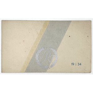 II RP, Invitation to the Cadet Ball, Łódź 1934