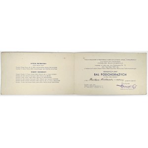 II RP, Invitation to the Cadet Ball, Łódź 1934