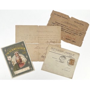 Second Republic, Military and other documents - set (4pcs)