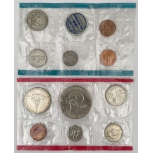 USA, Wrappers: 1970-S and 1976-D vintage sets (2pc)