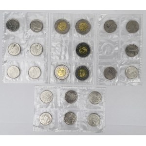 Canada, circostanza 25 centesimi e 2 dollari - mazzi - set (4 pezzi)