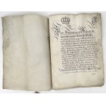 An old document with a striking seal