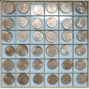 10 i 20 złotych PRL - większość MENNICZE - w tym MAŁA kolumna (36szt)