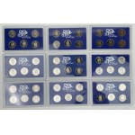 USA, 50 state Quarters Proof Sets 1999-2008 - zestaw