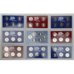 USA, 50 state Quarters Proof Sets 1999-2008 - zestaw