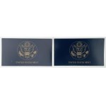 USA, 50 state Quarters Proof Sets 1999-2008 - zestaw