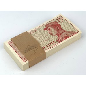 Indonesia, Bank parcel 25 sen 1964