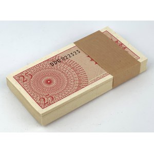 Indonesia, Bank parcel 25 sen 1964