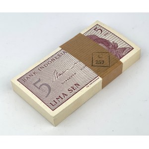 Indonesia, Bank parcel 5 sen 1964