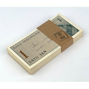 Indonesia, Bank parcel 1 sen 1964
