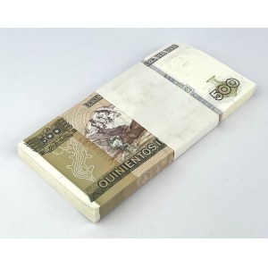 Peru, Paczka bankowa 500 intis 1987