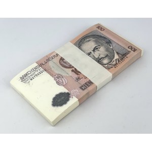 Peru, Bank parcel 100 intis 1987