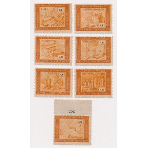 Pramienmarke 50 pts - set of 7 different ones