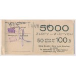 Oryginalna Banderola od paczki 100 złotych 1941