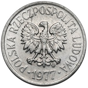 Destrukt 10 groszy 1977 - prawie odwrotka