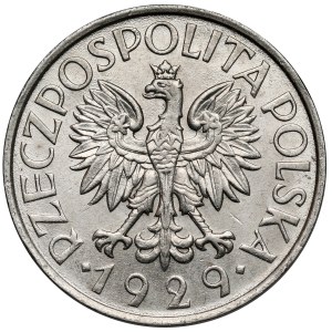 1 zlatá 1929 - velmi pěkná