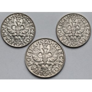 20-50 pennies 1923 - set (3pcs)