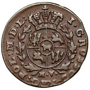 Poniatowski, 1793 MV penny, Warsaw