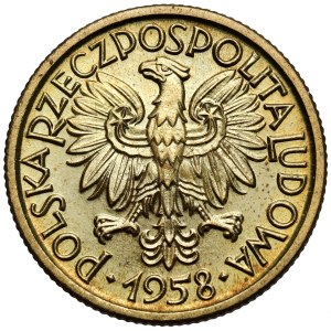 Próba MOSIĄDZ 2 złote 1958 Jagody
