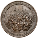 COPY Galvanic Medal Carnage of Krosk 1893 J. Kossak