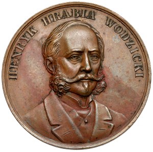 Medal, Henryk Hrabia Wodzicki, Towarzystwo Rolnicze Krakowskie 1885