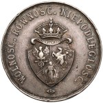 SILVER Medal of the Enfranchisement of the Vlachs 1863