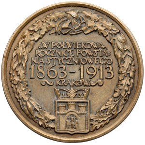 Medal 50. rocznica Powstania Styczniowego 1913