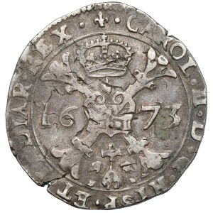 Spanish Netherlands, Charles II, Patagon 1673, Bruges