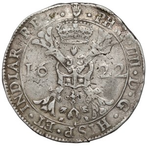 Spanish Netherlands, Philip IV, Patagon 1622, Antwerp