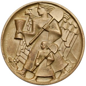 Jozef Pilsudski Mound Construction Medal Cracow 1936