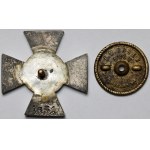 Badge, Cross of Defense of Lviv [1651] - lacquered