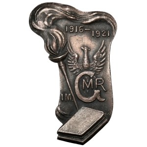Abzeichen, Mikołaj Rej Gimnazjum (?) - in Silber