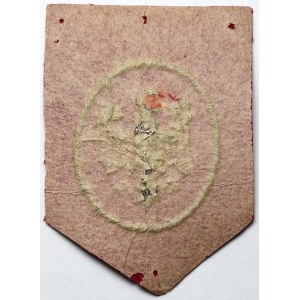 Embroidered eagle of the Polish Army in France