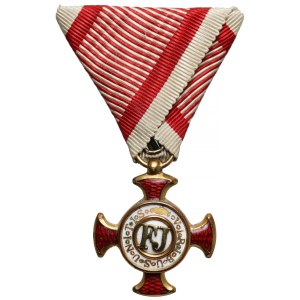 Austria-Hungary, Gold Cross of Merit without crown