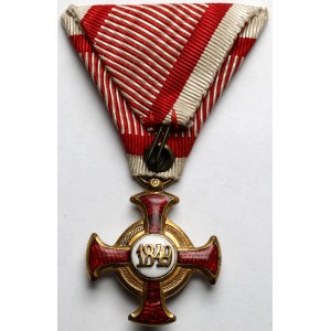 Austria-Hungary, Gold Cross of Merit without crown