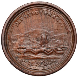 Czech Republic, checkers medal / Brettstein - Prague and Maria Theresa