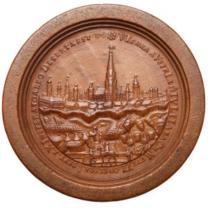 Austria, Checkers medal / Brettstein - Victoria of Vienna / Joseph.