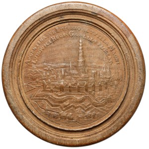 France, Checkers medal / Brettstein - capture of Strasbourg / Ernst Rvdiger, Starnberg