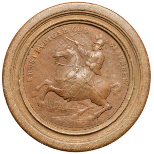 France, Checkers medal / Brettstein - capture of Strasbourg / Ernst Rvdiger, Starnberg