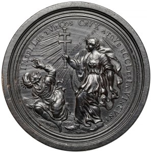 Austria, Checkers medal / Brettstein - capture of Belgrade