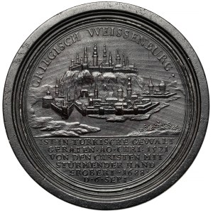 Austria, Checkers medal / Brettstein - capture of Belgrade