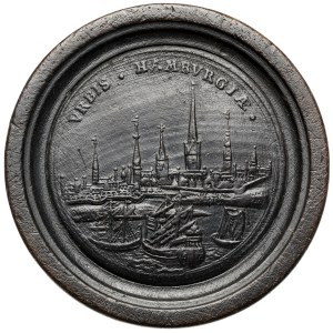 Germany, checkers medal / Brettstein - Nuremberg / Hamburg