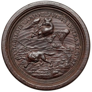Austria, Checkers medal / Brettstein - capture of Neuhäusl fortress