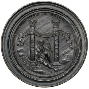 Hessen-Kessel, Checkers Medal / Brettstein - Relief of Rheinsfels / Strenae Gallicae